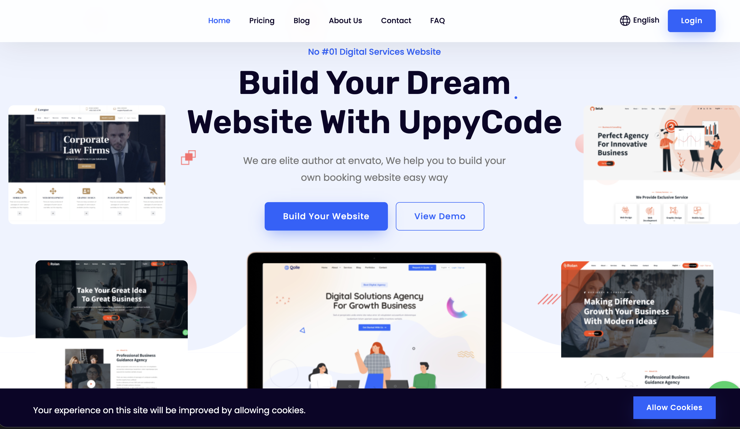 SaaS Website Builder