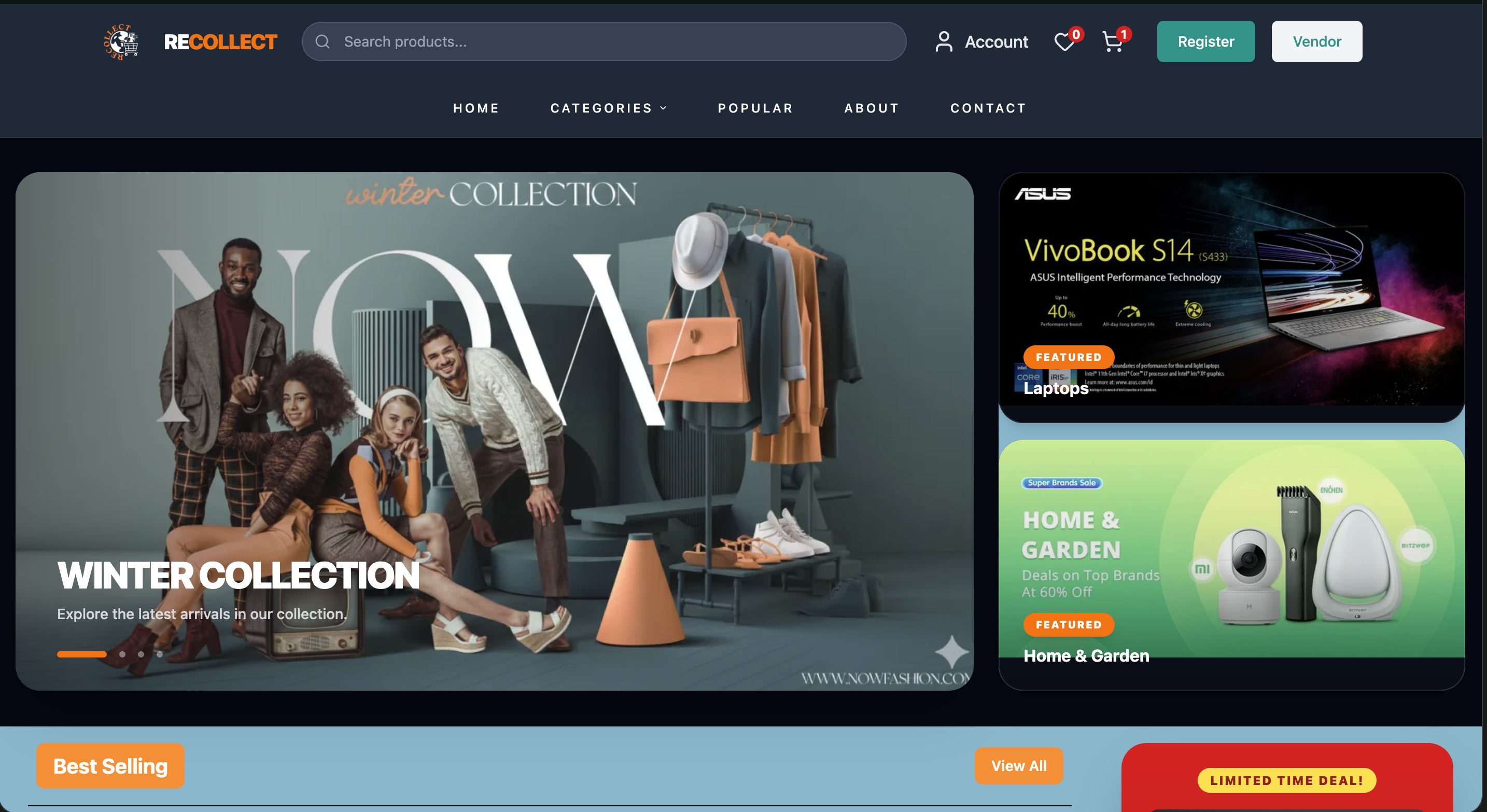 Multi Vendor Marketplace
